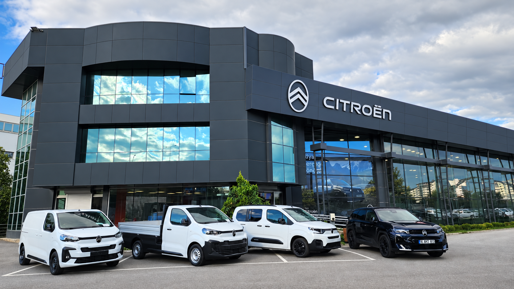 Neskar Citroën tesisi dış görünümü
