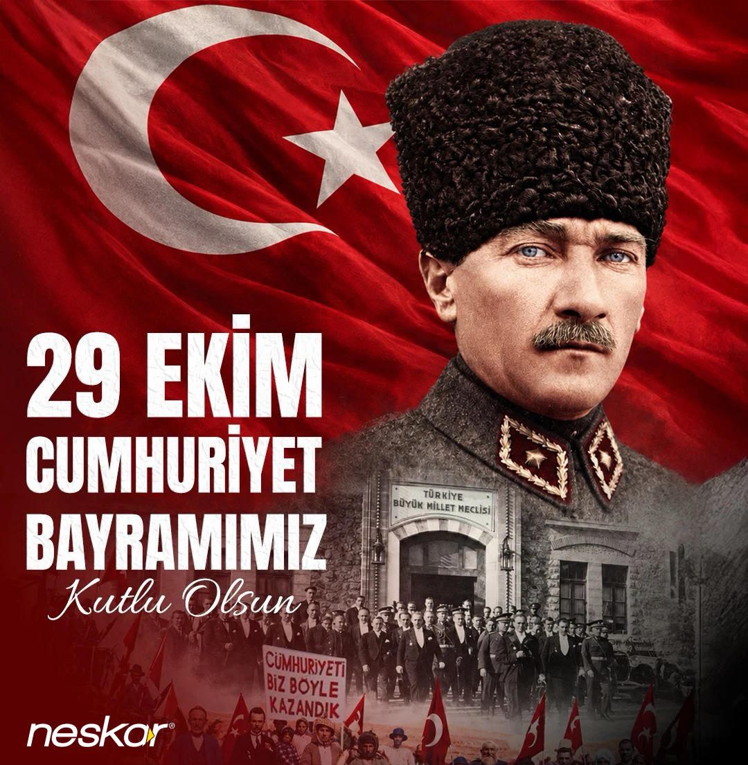 29 Ekim Cumhuriyet Bayramımız Kutlu Olsun