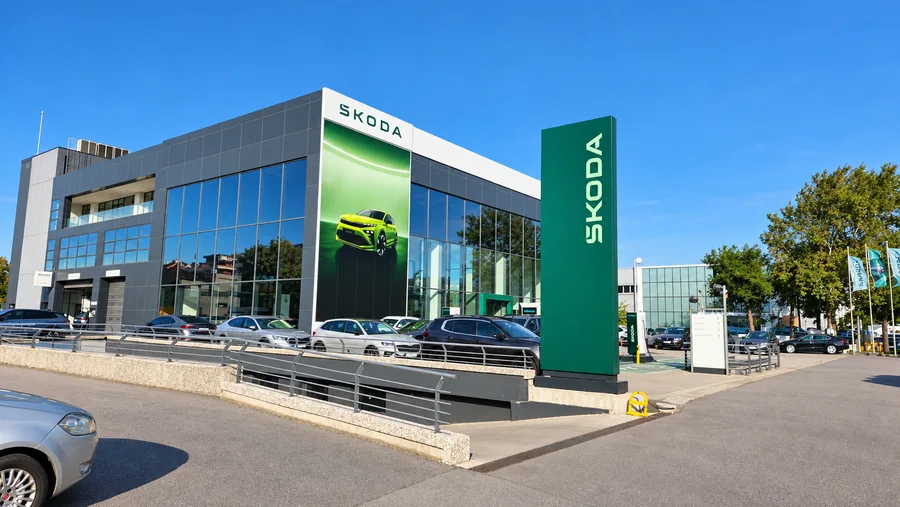 Neskar Škoda tesisinin dış görünümü